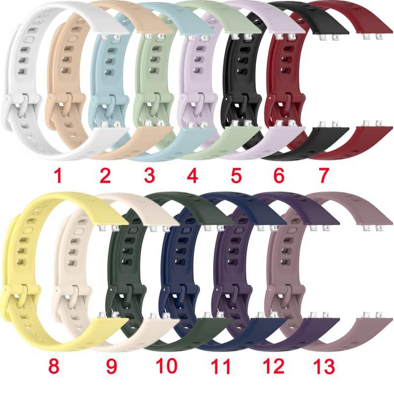 Dây Đeo Mềm Cho Huawei Band 11 Pro Dây Đeo Tay Nhiều Màu Sắc Dây Thay Thế Dây Đeo Cho Huawei BAND11 11Pro Dây Đeo Đồng Hồ Silicon Vòng Tay