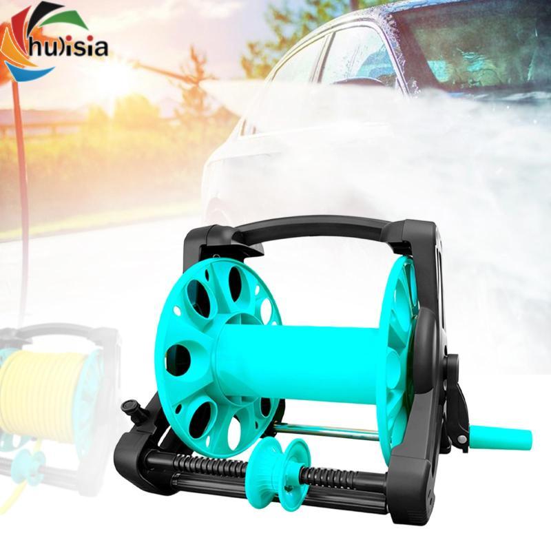 Vườn Vòi Cuộn Nước Giá Đỡ Ống Đứng Hướng Dẫn Sử Dụng Cuộn Bánh Xe Con Lăn Có Tay Cầm Giá Để Đồ Để Tưới Nước Vệ Sinh Ngoài Trời
