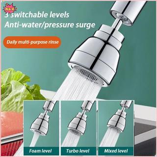 Vòi bếp áp suất cao N & X Inox 304 3 chế độ nước linh hoạt 360° Xoay cài đặt đơn giản An toàn và bền bỉ.