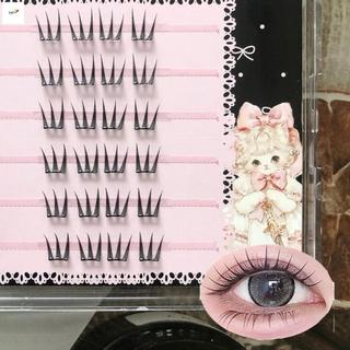 Cụm lông mi giả đơn sợi mềm mại thoải mái vẻ ngoài tự nhiên dành cho nữ biểu diễn sân khấu