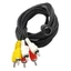 GODD 9Pin Mini DIN Nam Đến 6RCA Nữ Cáp AV Dành Cho Thiết Bị Video Âm Thanh Cũ Và Mới