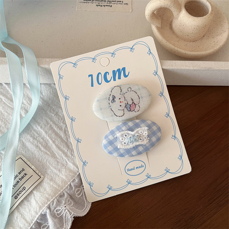 Hoạt Hình Gấu Nơ Kẹp Tóc Bé Gái Nổ Kẹp