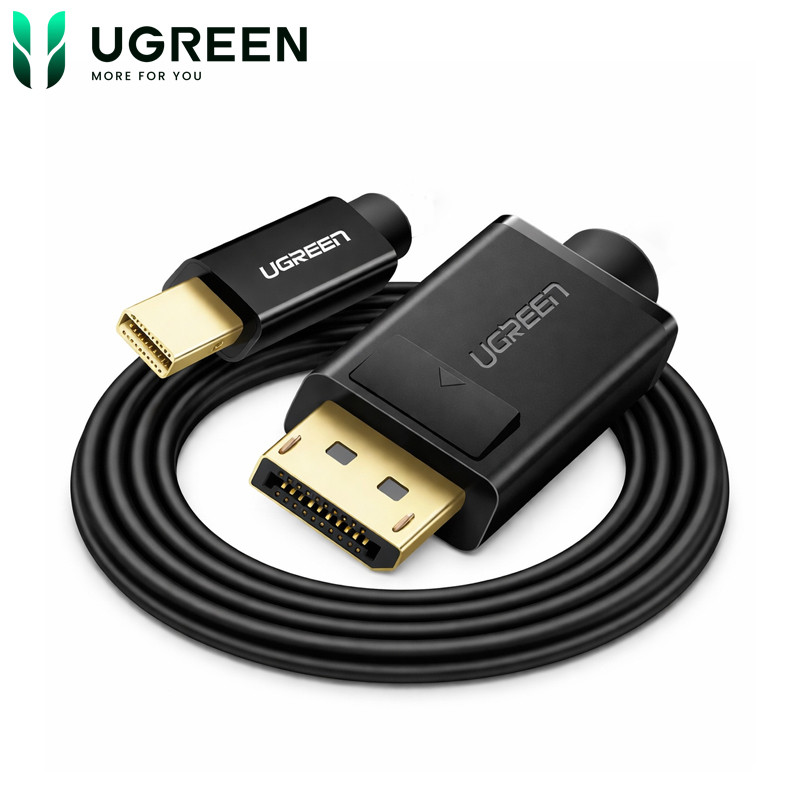 Cáp Mini Displayport To Displayport 4K@60Hz Ugreen 10477 MD105,dùng 2 ...