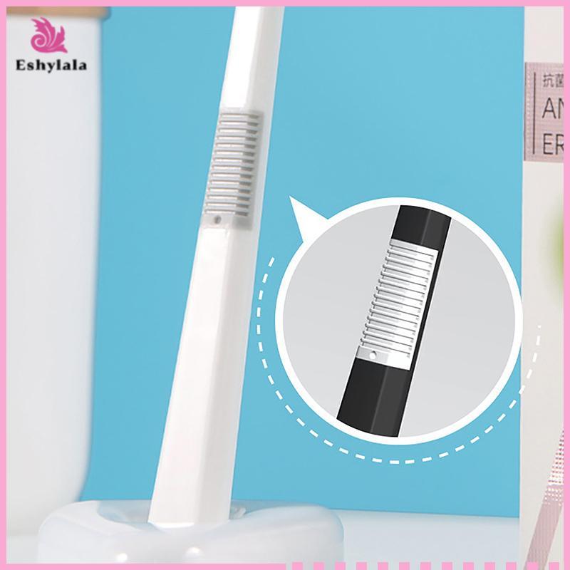 Bàn chải làm sạch lưỡi hai mặt Eshylala - Dụng cụ vệ sinh răng miệng cho hơi thở tươi [MỚI]