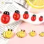 JCSYFAC - Bộ 5 Trang Sức Nhựa Hình Ong, Bọ, Rùa Dễ Thương Cho DIY Và Trang Trí