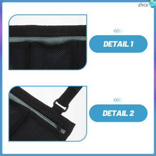 Túi đựng xe lăn Túi bên cho xe lăn Nhỏ 31.00X19.50X0.50CM Đen zhihuicx
