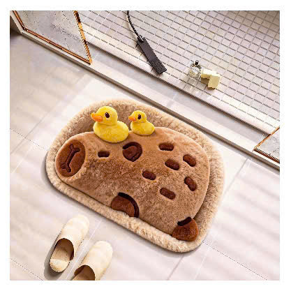 Thảm lau chân lông cừu, thảm chùi chân 50 mẫu thiết kế siêu thấm - 40cm x 60cm- Memmincarpet - TH109