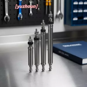 Xi lanh khí nén Mini SMC Loại CJ1B4pact Bore 5mm 10mm 15mm 20mm Xi lanh kim nhẹ để tự động hóa