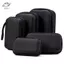 HFTOY Mini Vỏ Cứng EVA Hộp Bảo Quản Chống Nước Phụ Kiện Điện Tử Di Động Túi Đựng ~