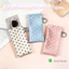 THEGIRL8B Mùa Xuân Tự Động Đóng Túi Kính, Di Động Kẹp Kính Chấm Bi Hộp Đựng Kính, Phong Cách Hàn Quốc Đơn Giản Với Móc Khóa Shrapnel Snap Shut Túi Bảo Quản Kính Da Ngoài Trời