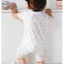 Bộ áo liền quần Cotton ngắn tay mỏng mùa hè cho bé / Váy lớp một mùa hè cho bé gái Bộ đồ ngủ ngắn tay dễ thương / Bộ đồ phong cách công chúa thoáng khí thoải mái