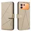 Ốp Lưng Cho Infinix Note 60 Pro X6878 X6879 Màu Trơn Hình Thoi Khe Cắm Thẻ Da Chống Rơi Vỏ Điện Thoại