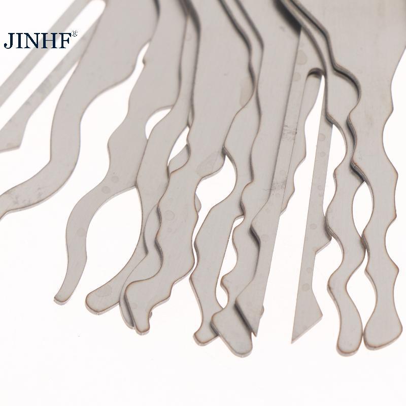 JINHF 10 / 11 / 16 Cái Dụng Cụ Losmith Đa Năng Chìa Khóa Bộ Một Từ Los Phụ Kiện Sửa Chữa Dụng Cụ Chìa Khóa Điện Cho SOWOYOO HOT