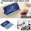 Ốp Lưng Cho Tecno Camon 50 Pro CN5 CN5c Chặn Màu Hoa Nhỏ Khe Cắm Thẻ Da Chống Rơi Vỏ Điện Thoại