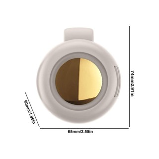 Quạt không lưỡi Mini ITRUMPET, Quạt im lặng di động có thể điều chỉnh 3 tốc độ nhẹ, Kẹp sạc USB trên quạt kẹp eo cho ngoài trời và văn phòng
