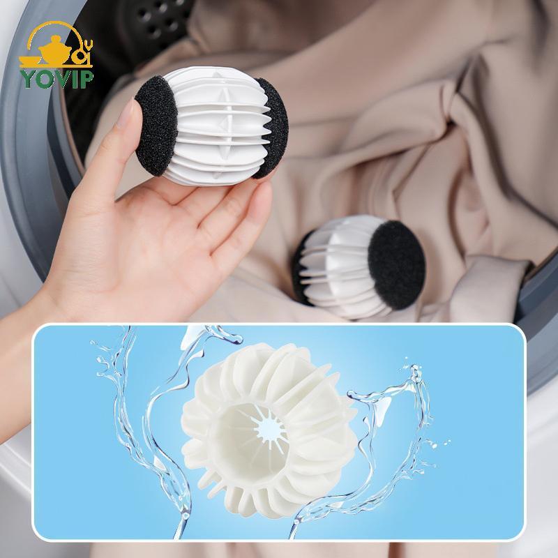 Quả bóng giặt ma thuật chống rối YOVIP, Chất tẩy xơ, Túi giặt Bóng giặt chống rối, Chất hút xơ, Sản phẩm ma thuật làm sạch VN