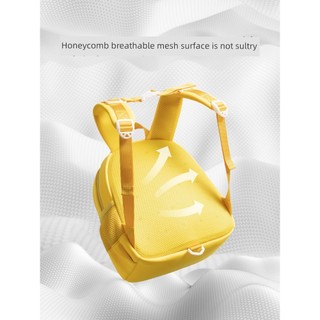 balo nữ girl phố màu hồng Bé Trai Vịt Vàng Bé Gái Siêu Dễ Thương 2 Tuổi Mẫu Giáo Schoolbag