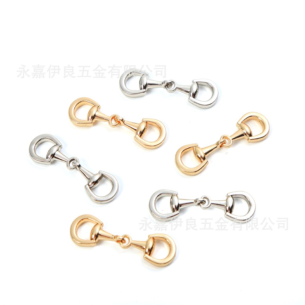 Đồ Bơi Quần Lót Dây Xích Kim Loại Giày Đậu Hà Lan Trang Trí Khóa Giày Dây Xích Phụ Kiện Kết Nối Khóa Túi Dây Xích Phụ Kiện Nút 26.3.30