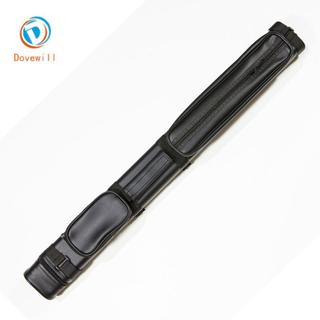 Dovewill Pool Cues Case 5 lỗ Da PU di động có dây kéo Bida Pool Cue Bag