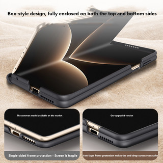 Ốp Lưng Cứng Chống Rơi Mỏng Mờ Cho Huawei Mate X7 MateX7 MATEX7 5G Vỏ Bảo Vệ Từ Tính