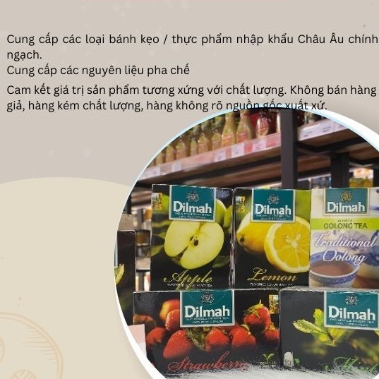 Trà Dilmah Đào – Peach 30g (1.5g x 20 túi) Hương Đào Ngọt Dịu, Vị Trà Đậm Đà Cho Ly Trà Thơm Ngát