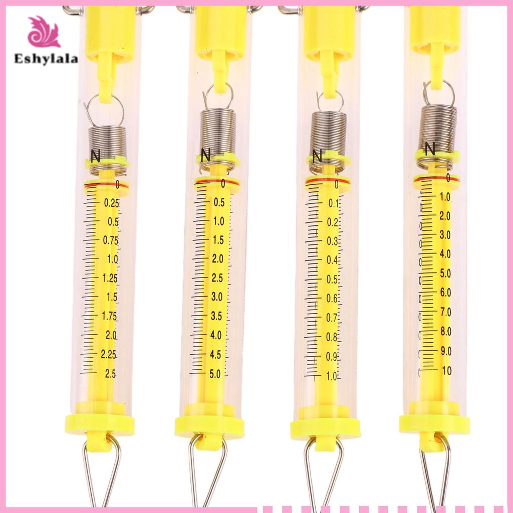 14005 Động lực kế hình trụ 1N / 2.5N / 5N / 10N Cân bằng lò xo Hình ống [MỚI]