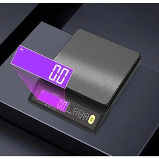 Cân Tiểu Li Điện Tử Nhà Bếp Chống Nước WH-B30 Chính Xác Cao 0.1G Và 1G Đến 5KG Và 10KG.Sạc USB.Cân Thực Phẩm, Làm Bánh