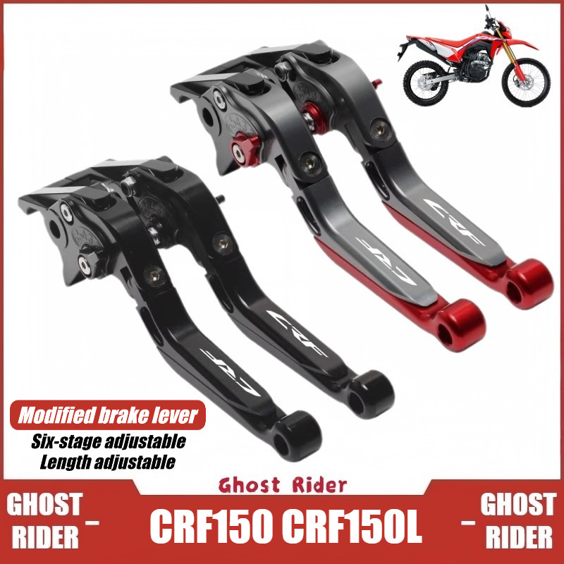 Dành Cho Xe HONDA CRF150 CRF150L Có Thể Điều Chỉnh Phanh Đòn Bẩy Ly Hợp CNC Nhôm Xe Máy Sửa Đổi Phụ Kiện