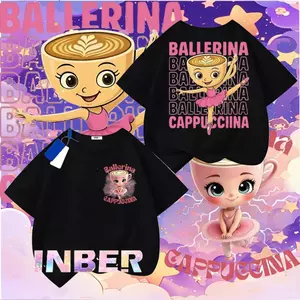Đơn Giản Hàng Đầu, Tay Ngắn, Cổ Tròn, In Hình, Đa Chức Năng, Thoáng Khí, Mùa Hè, Cotton