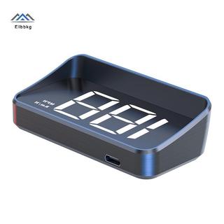 ELBBKG Đồng hồ tốc độ ô tô HUD GPS Up Display Đồng hồ đo tốc độ kỹ thuật số Kính chắn gió Máy chiếu cho xe Tru Phụ kiện điện tử tự động mới