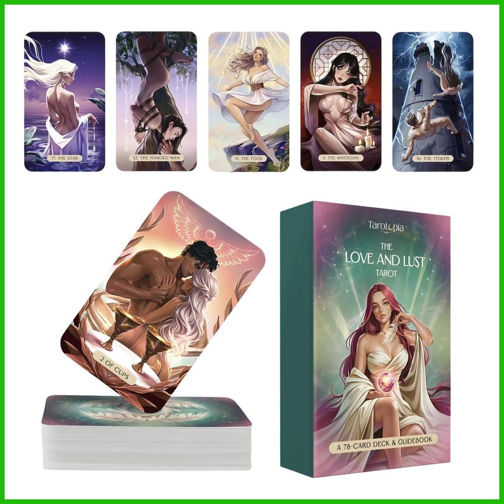 Bộ bài Tarot dành cho người mới bắt đầu 78 miếng Trò chơi Oracle cổ điển Bộ bài Tarot dành cho bạn bè Chuyên gia Tiệc tại nhà Tập hợp Học saixit2vn