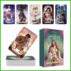 Bộ bài Tarot dành cho người mới bắt đầu 78 miếng Trò chơi Oracle cổ điển Bộ bài Tarot dành cho bạn bè Chuyên gia Tiệc tại nhà Tập hợp Học saixit2vn
