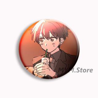 Zeno Remake Anime Soft Button Pin Maeno Aki and Tsugino Haru Fan Art Brooch Badge Bag Decor Accessories Fans Gamer C
