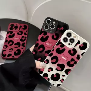 Màu đen Panther mẫu cho iPhone 16 trường hợp iPhone 14promax All Inclusive 15Plus cá tính 13 mới
