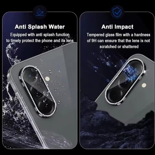 Dành Cho Samsung Galaxy A56/A36/A26 Kính Cường Lực Kim Loại Bảo Vệ Ống Kính Máy Ảnh Full Cover