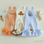 6M-5Y Bé Gái Phục Sinh Quần Áo Bunny Không Tay loe Quần Áo liền quần Ngày Lễ Đáng Yêu Romper