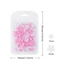 FAVORITEGOODS Trang trí móng tay nghệ thuật, Đồ trang trí Hoa nhựa Bùa trang trí hoa Acrylic, DIY Nail Pentapetal Hình hoa Phụ kiện trang trí Đồ dùng quyến rũ móng tay