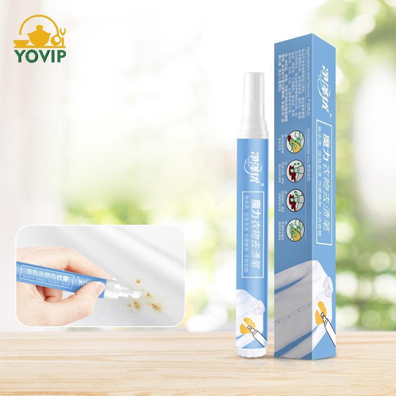 YOVIP Instant Stain Remover Pen & Spot Cleaner Thân thiện với du lịch di động cho quần áo, hoạt động trên vết bẩn thực phẩm & đồ uống Phù hợp với ví và B VN