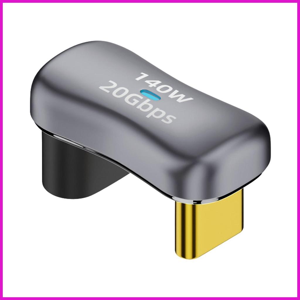 Bộ Chuyển Đổi Góc Hình Chữ U Đơn Giản 20Gbps 180 Độ USB-C Sang USB Adapter Đa Năng Mini Nối Dài Adapter lyuvn