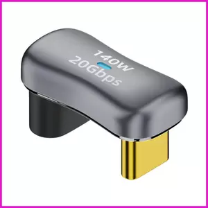 Bộ Chuyển Đổi Góc Hình Chữ U Đơn Giản 20Gbps 180 Độ USB-C Sang USB Adapter Đa Năng Mini Nối Dài Adapter lyuvn