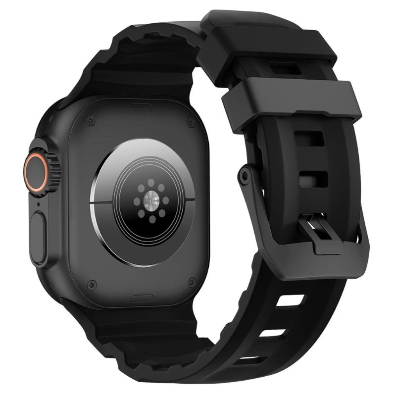 Vòng đeo tay thể thao dây đeo silicon Tương thích cho Apple Watch Series11 / 10 46mm Ultra3 / 2 / 1 49mm 9 8 7 6 SE3 45mm 44mm
