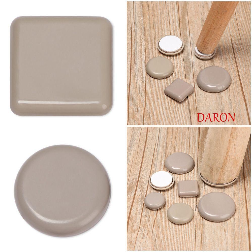 DARON Nội Thất Chân Thanh Trượt Miếng Lót Chống Trơn Trượt Dễ Dàng Di Chuyển Ghế Phụ Kiện Chống Ồn Nhà Sofa Bảo Vệ Sàn