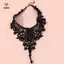 Nhẫn chocker ren hạt đá quý phong cách Gothic gợi cảm, quà tặng đẹp dành cho nữ