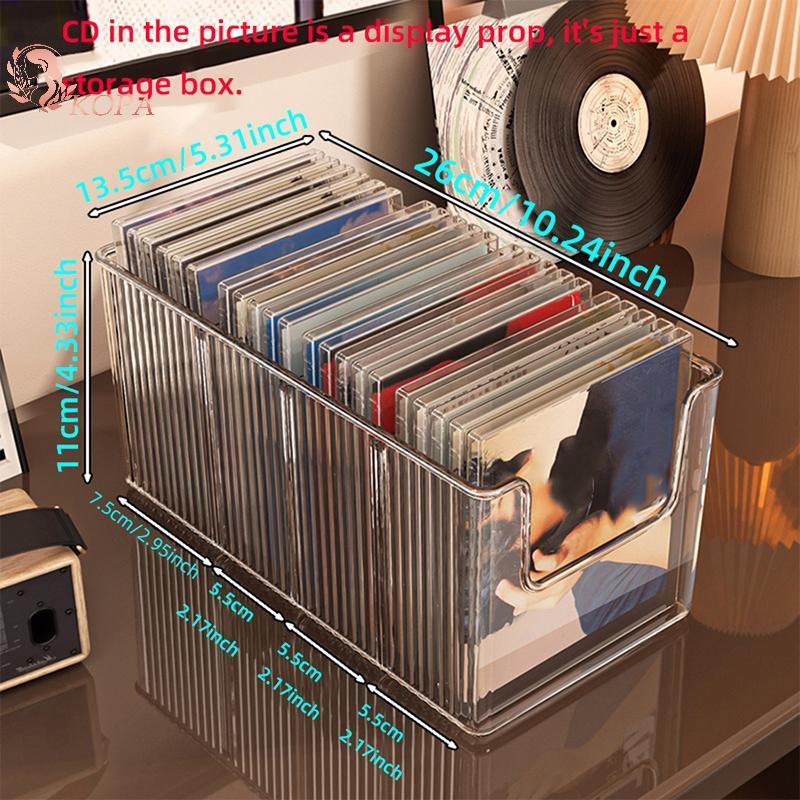 Giá đựng đĩa CD & Vinyl để bàn KOPA - Hộp đựng Album trưng bày băng từ tính VN