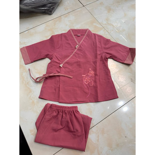 set bé gái cổ tim ngọc tâm, pháp phục bé