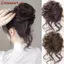 ZK Kẹp Tóc Scrunchie Xoăn Chignon Co Dãn Phù Hợp Nhiều Kiểu Tóc