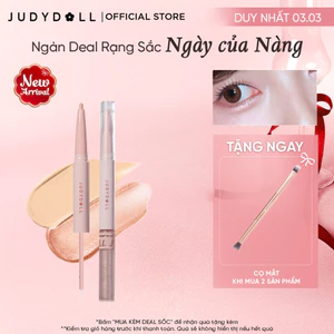 [MỚI] Bút Vẽ Bọng Mắt Hai Đầu JUDYDOLL Under Eye Liner Bắt sáng Highlight Chống lem Lâu Trôi 0.3ml