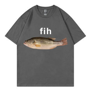 Áo thun nam Fhi Fish với thiết kế hài hước và sáng tạo theo phong cách Âu-Mỹ, phù hợp để mặc thường ngày.