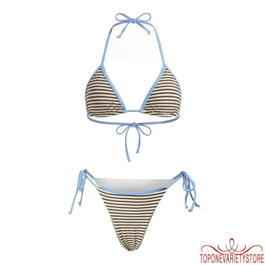 Topone - Bikini Hai Mảnh Cho Nữ, Áo Quai Hậu và Quần Nhỏ, Phù Hợp Đi Biển và Bể Bơi