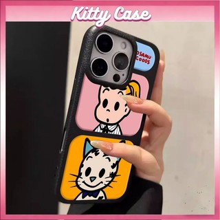 Cartoon Anime Nhật Hàn Hot Nhất, Ốp Lưng Iphone 11/12/13/XR/14/15/16/17/7/XR Pro Max Plus Da Thật Vòng Tròn Cao Cấp